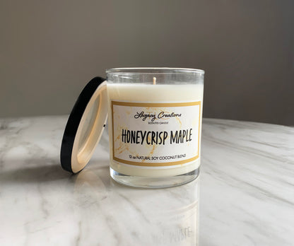 Honeycrisp Maple Scented 12 oz Candle