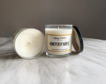 Honeycrisp Maple Scented 12 oz Candle