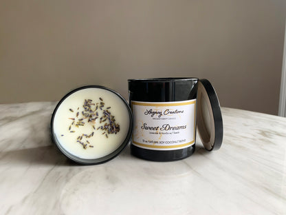 Sweet Dreams 12 oz Aromatherapy Candle - Natural Soy Blend Candle