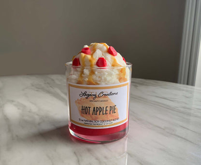 Hot Apple Pie 12 oz Specialty Dessert Candle