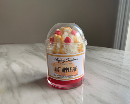 Hot Apple Pie 12 oz Specialty Dessert Candle