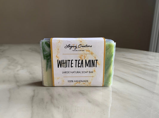 White Tea Mint Natural Moisturizing Soap Bar