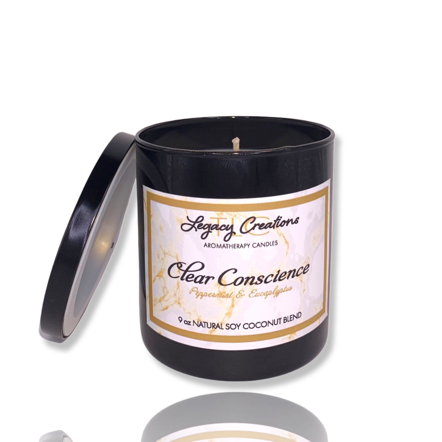 Clear Conscience 12 oz Aromatherapy Candle - Natural Soy Blend Candle